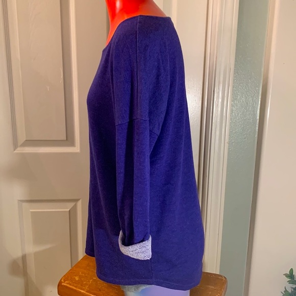 H&M Divided Grape Purple Core Lounge Top - Picture 5 of 10